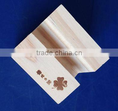 High quality solid wooden desktop business card holders wholesale