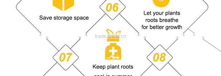 Green large grow bag vegetable smart grow bag