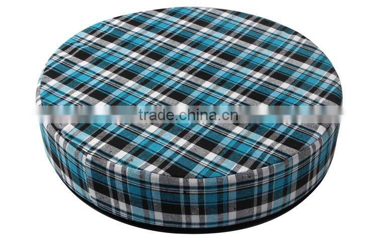 Hot sale home office soft rotating memory foam seat cushions round swivel seat cushion