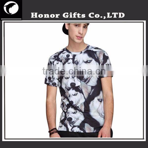 Wholesale Factory Price Emoji High Quality 3D Printing T Shirt