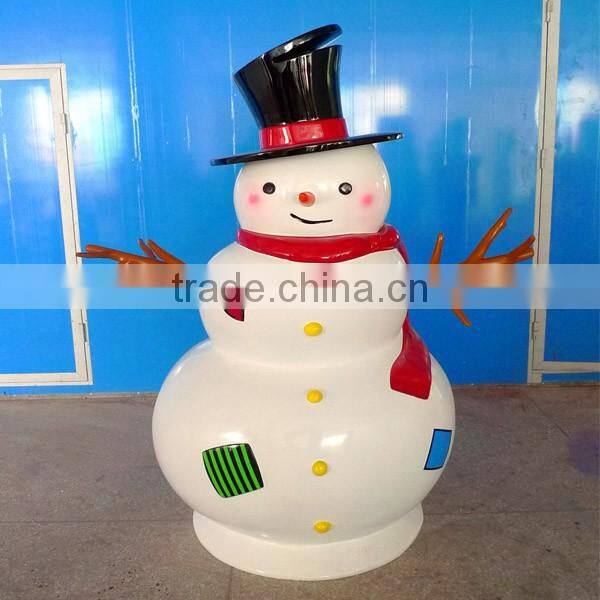 wholesale promotion resin craft fiberglass christmas garden statue decorations