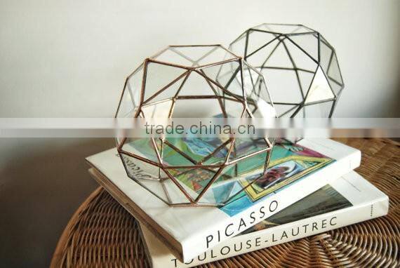 Planter for Indoor Gardening Air Plant Container Gift for Gardeners Glass terrarium