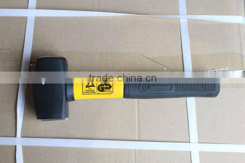 goodquality TUV/GS 0.8-2KG differen type stoning hammers with colour plastic-coating/half plastic-coating/wooden/steel handle