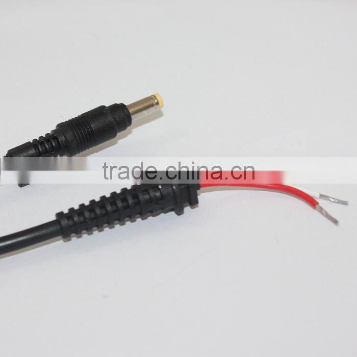 Factory price 5V dc power plug cord for laptop ,customizable dc power standard 4.8*1.7mm dc power plug cable for HP