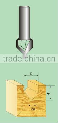 V groove cnc woodworking router bit for wood engraving and 3D carving