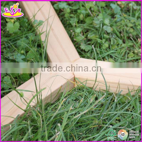 Hot new product for 2015 wooden round table for kids,modern wooden toy children round table,outdoor wooden round table W08G036