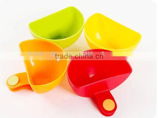 2015 New Dip Clips A Dip and Clip relish plate Pepper easy clean up dishwashier safe 4pcs in 1 set