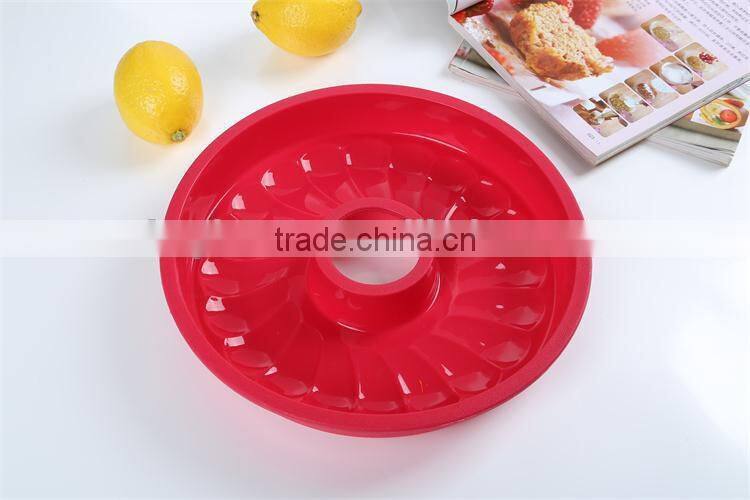 Fluted Bundt Cake Silicone Mold Cake Round Pan Unique Cake Pans
