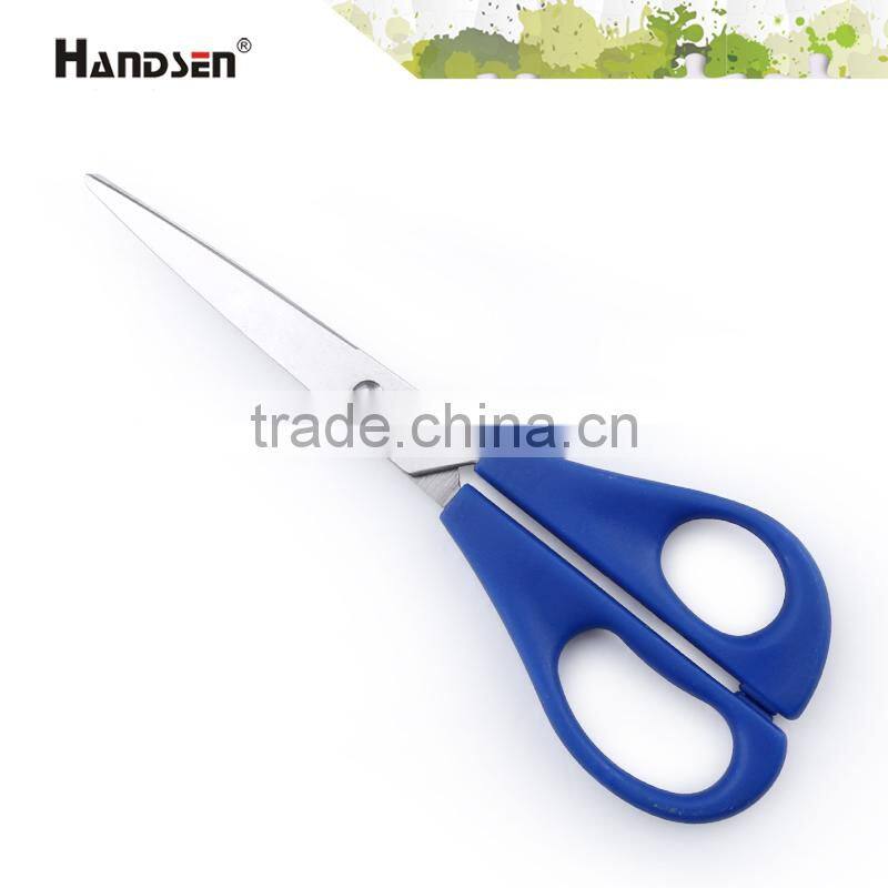 plastic PP/ABS handle stainless steel blade office 6-1/2" scissors