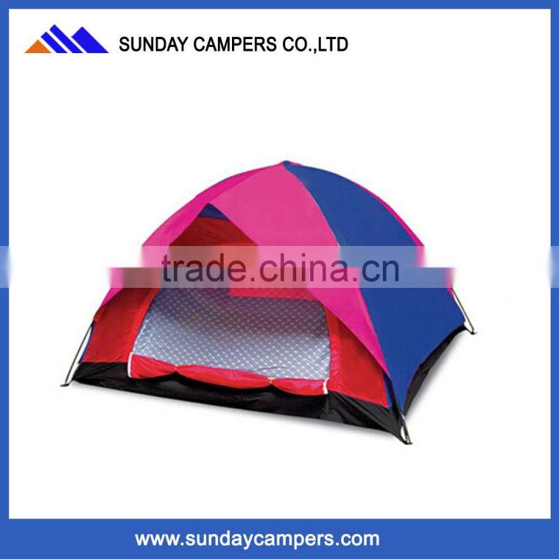 Outdoor hiking 2017 spring season pop up camping tent teepee 2 person