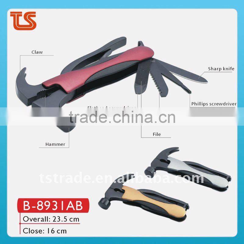 2014 new Hammer wrench Multi-function hammer promotion tool color wood handle B-8931ab