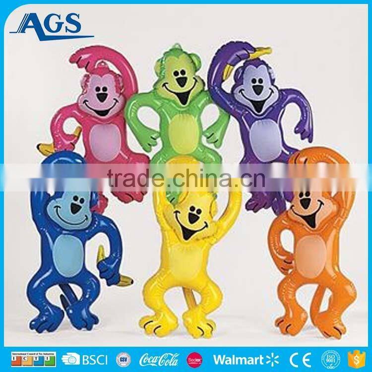 Low Price monkey shape inflatable animal for promotion