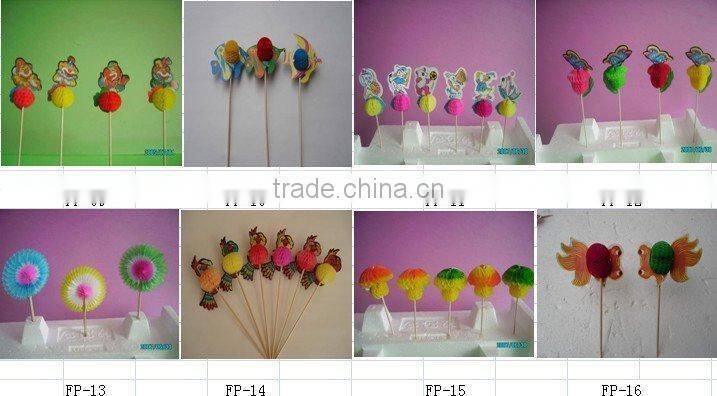 Fruit Drinking straws Umbrella straw210*5mm