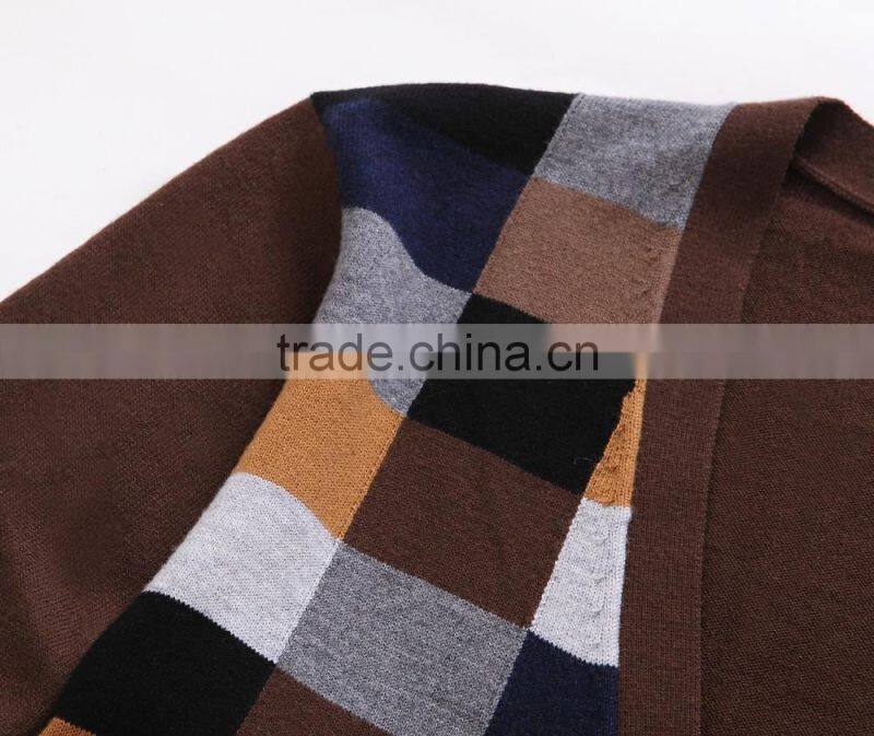 Fashion winter/fall warn men v neck cardigan/sweater