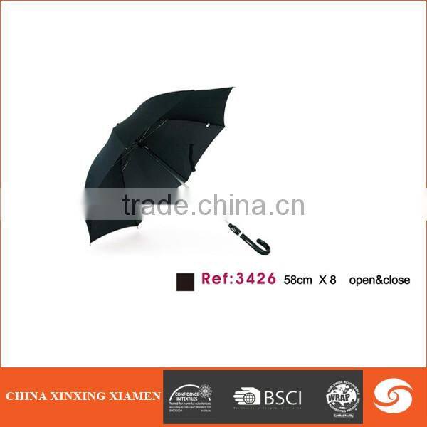 2017New Style Auto Open And Close Stick Umbrella Promotional Rain And Sun Auto Open And Close Stick Umbrella