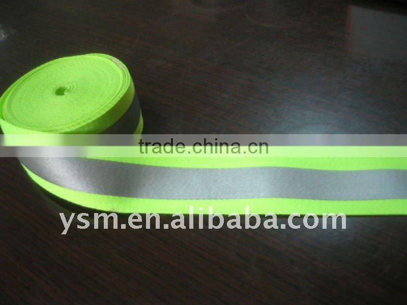 high visibility reflective nylon webbing