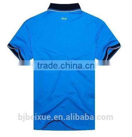 Hot-sale China factory-made short sleeved blue mens wholesale custom t-shirt printing