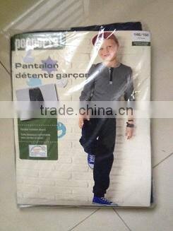 BOYS FLEECE JOGGING TROUSER / SWEAT PANT WITH GSP (Garment Stock lots / Apparel Stock / stocklots / Garment Apparel from Bang