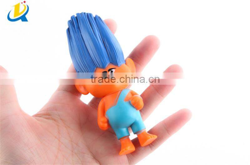hot selling new movie Trolls action figure cute colorful figure for kids
