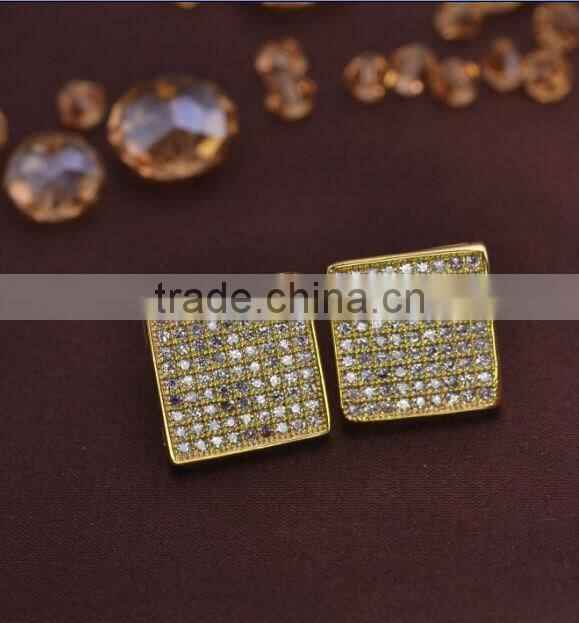 screw back silver men earrings