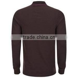 men's polo collar long sleeve tees sport polo t shirt for men