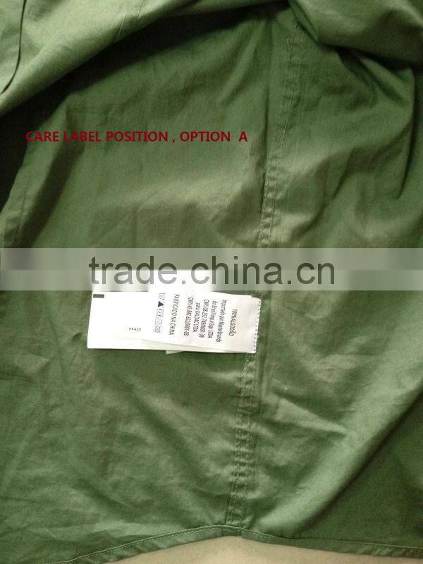 lower sell button-up shirt V587