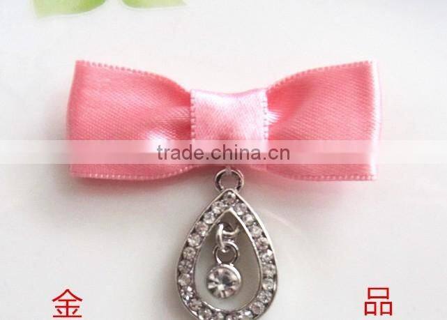 Exquisite bra metal accessories , alloy underwear crystal accessories charms for girls