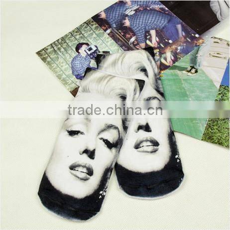 Custom wholesale sublimation socks manufacturer 3d printed