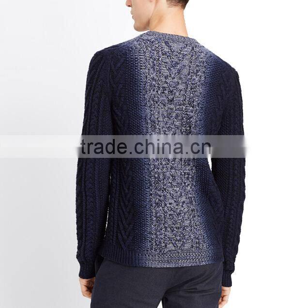 2015 fashion wool cheap men sweater men woolen sweater design