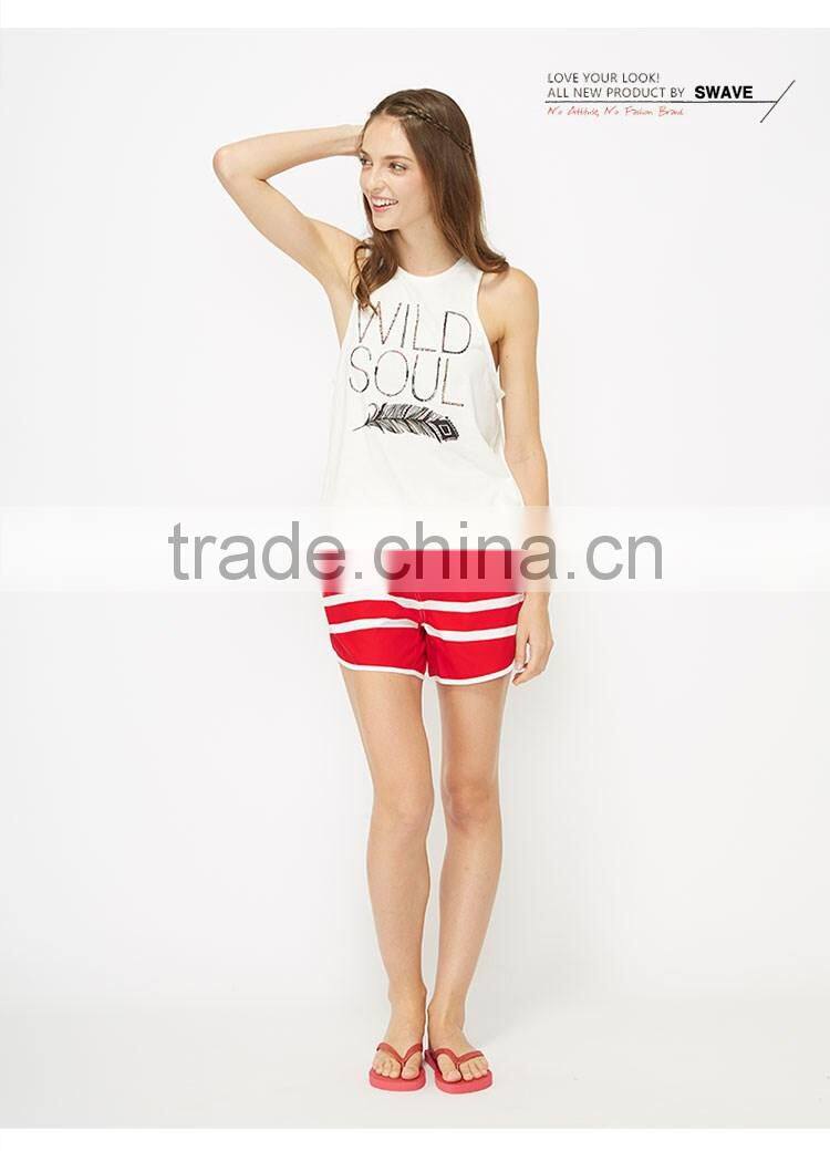 Short Women Beach Wear Erostic Lady Ready Made Sports Shorts