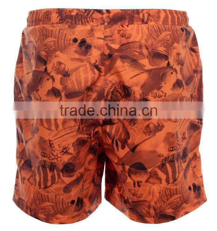 Surf wave funny beach factory printing logo sublimation shorts