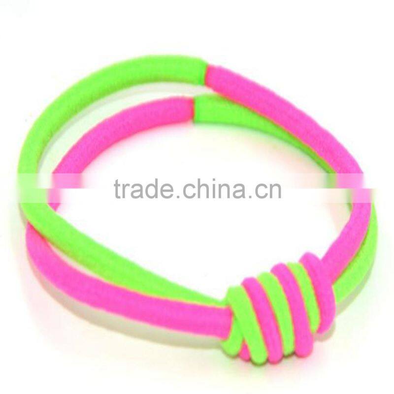 The New Double Knotted hair band, Children elastic hair ties
