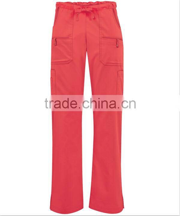 Custom Liquid Repellent Hospital Medical Uniform Scrub Cargo Pants