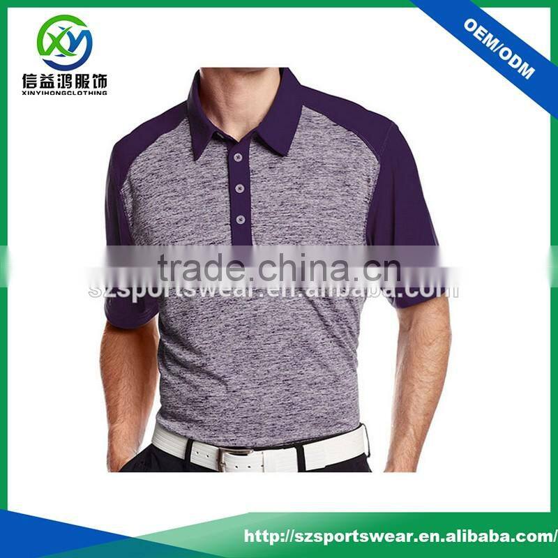 Exquisite New design dry fit material best golf polos with customized your own logo