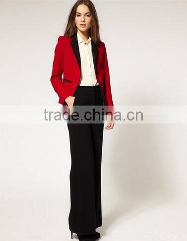 Ladies elegant business suit uniform sets, women office uniform design 2014 newest style, fashion lady suit sets office workwear