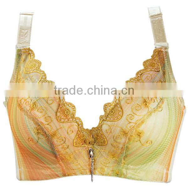 2015 new arrival hot selling Nylon & Spandex Push-up Bra