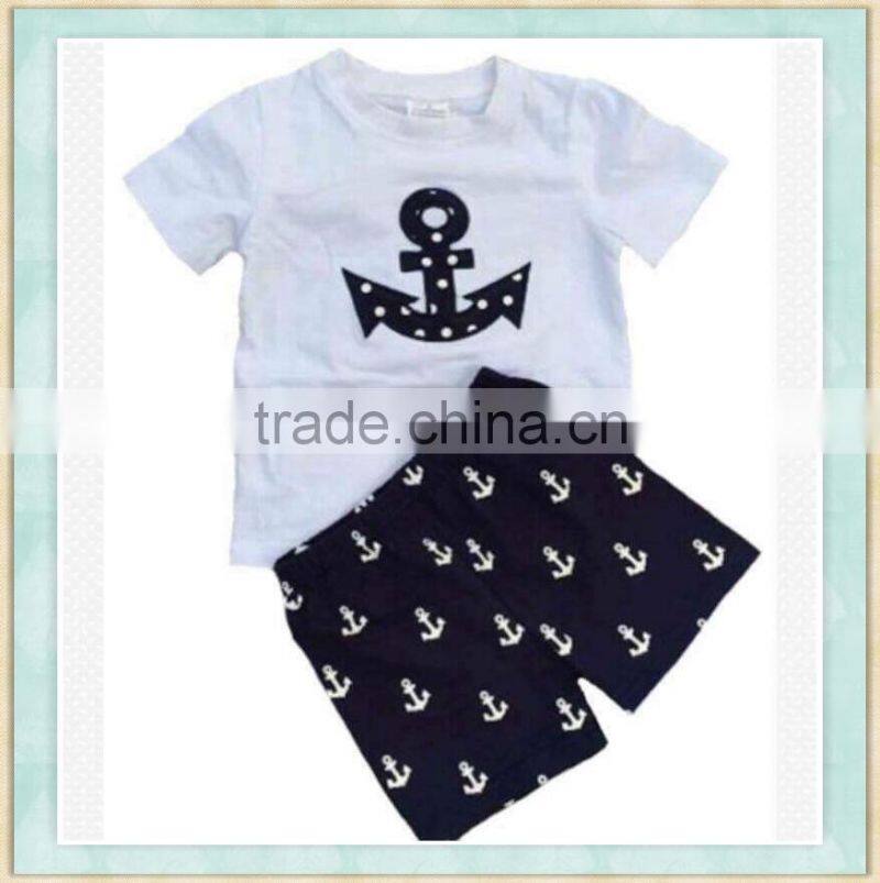 Boys sets kids Boy's summer yellow cartoon character clothes