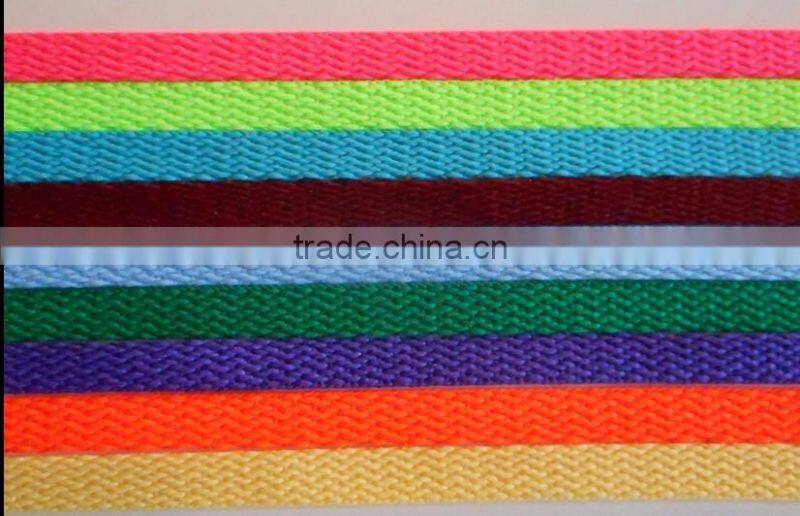 Colored woven logo printed cotton shoe laces