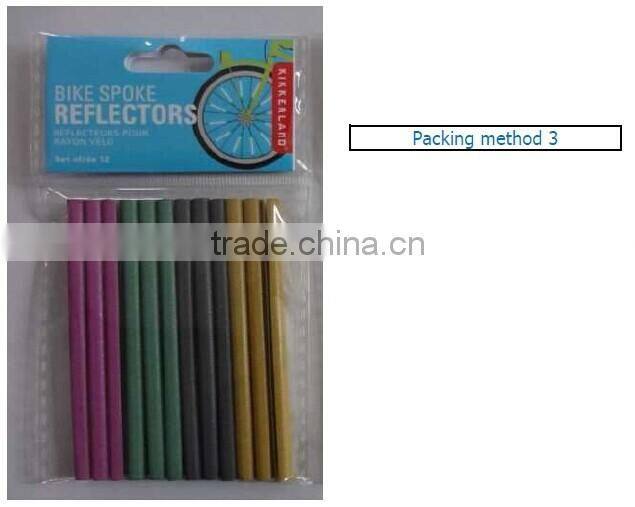 colored bicycle spokes/glow in the dark bicycle spokes/reflective bicycle spokes
