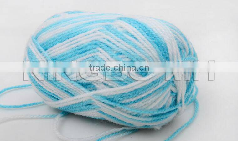 100% Acrylic hand knitting yarn ball