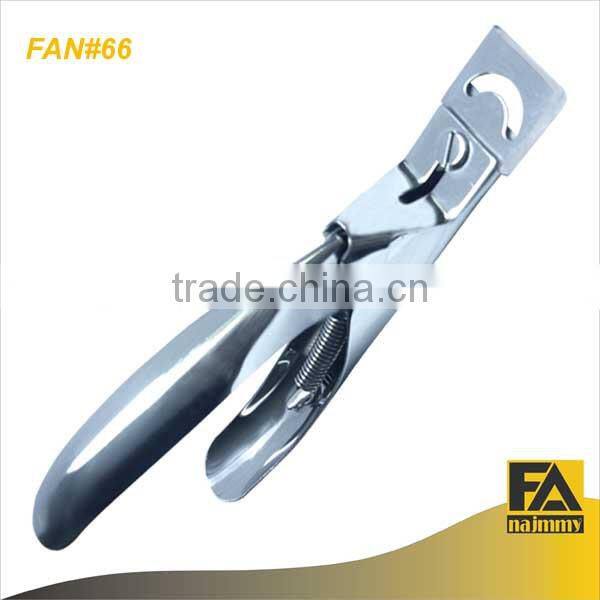 Tip Nail Cutter Stainless Steel with plastic Handle