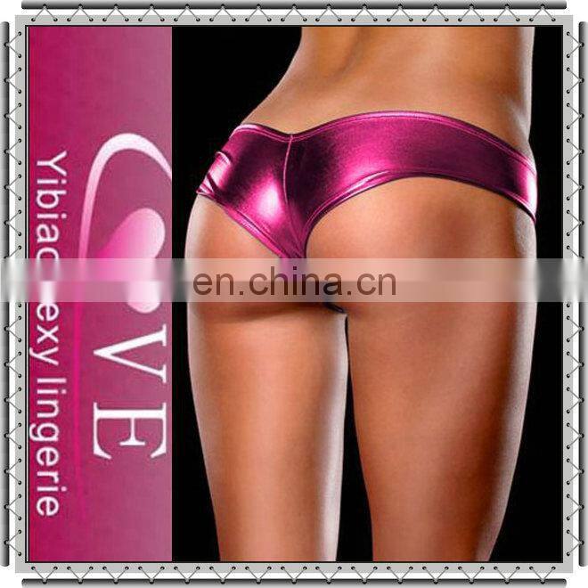 2015 new fashion sexy hot design underwear Glossy V bikini women panty