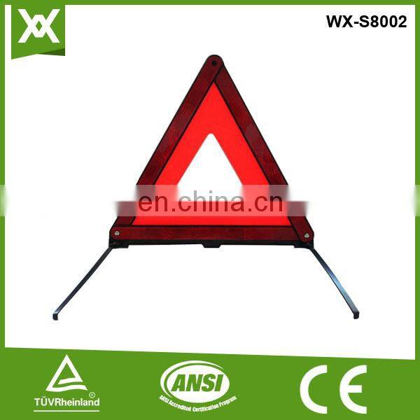 reflective Emergency safety equipment, traffic warning triangle