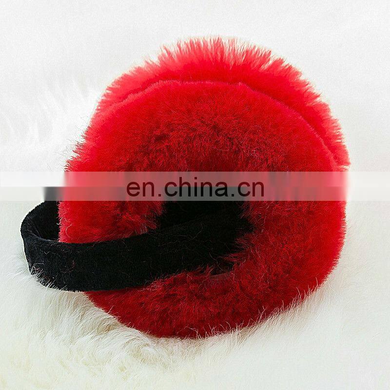 HEAD Woman's Ear Warmers Earmuffs with Genuine Shearling Sheepskin One Size Fits All Tan