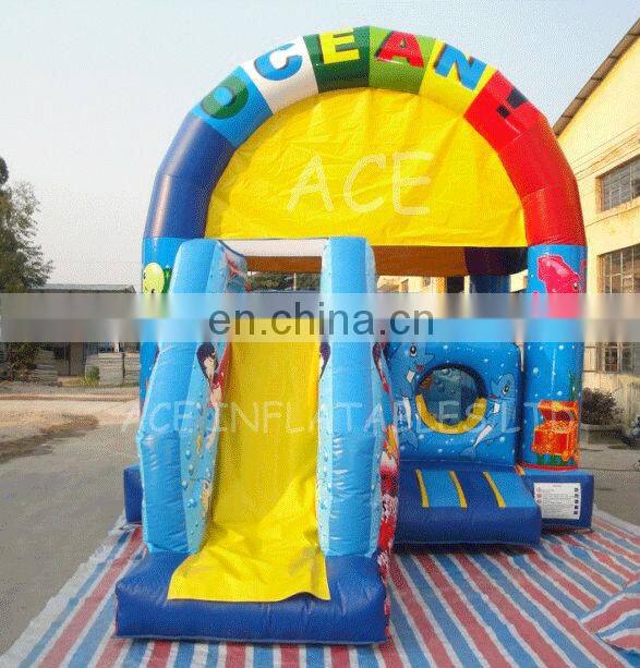 Ocean Theme New Designed Inflatable Combo Games