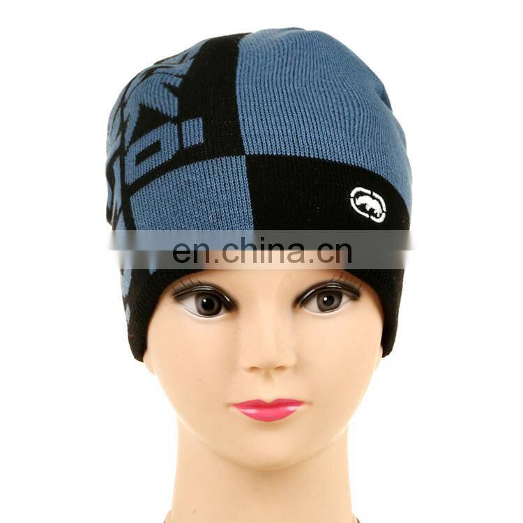 Women's acrylic cable knitted cuff beanie