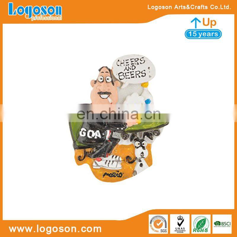 New Design Espana Souvenirs Polyresin Fridge Magnets Customised Refrigerator Magnet