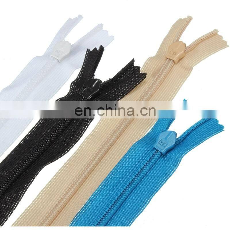 Invisible Zippers Nylon Closed Open Ended Zip Dress Upholstery Craft For Clothes Sewing Pillow Accessory