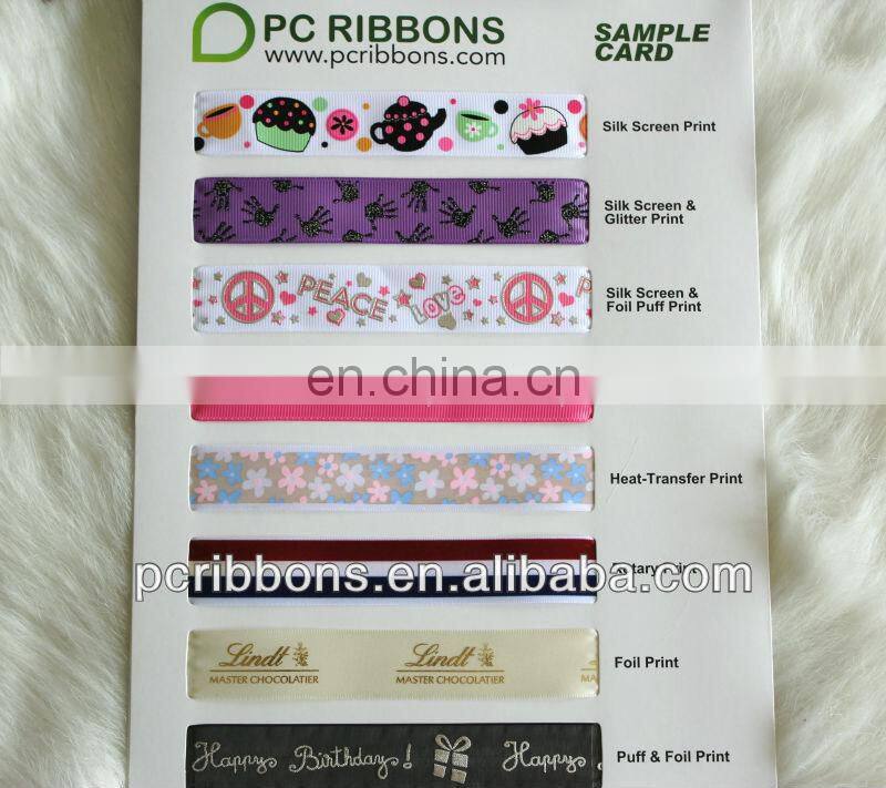 Fashion rainbow stripe ribbon