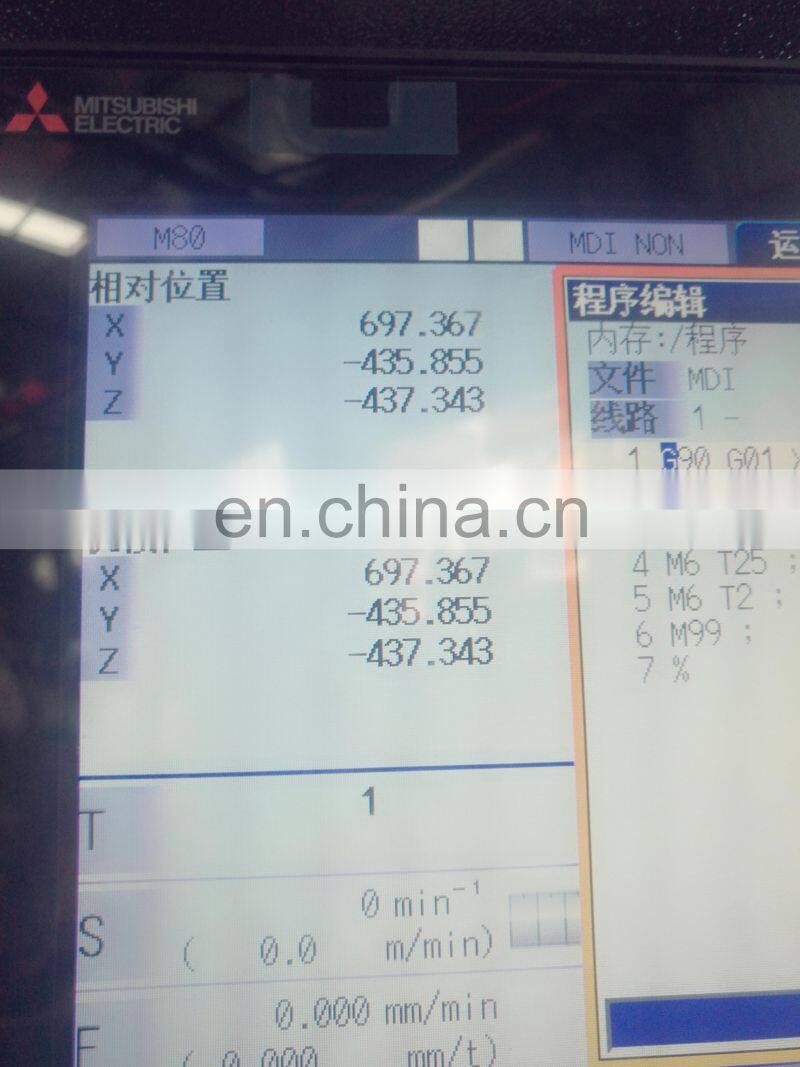 Hot Sale High Quality Horizontal 4axis CNC Milling Machine Price VMC850